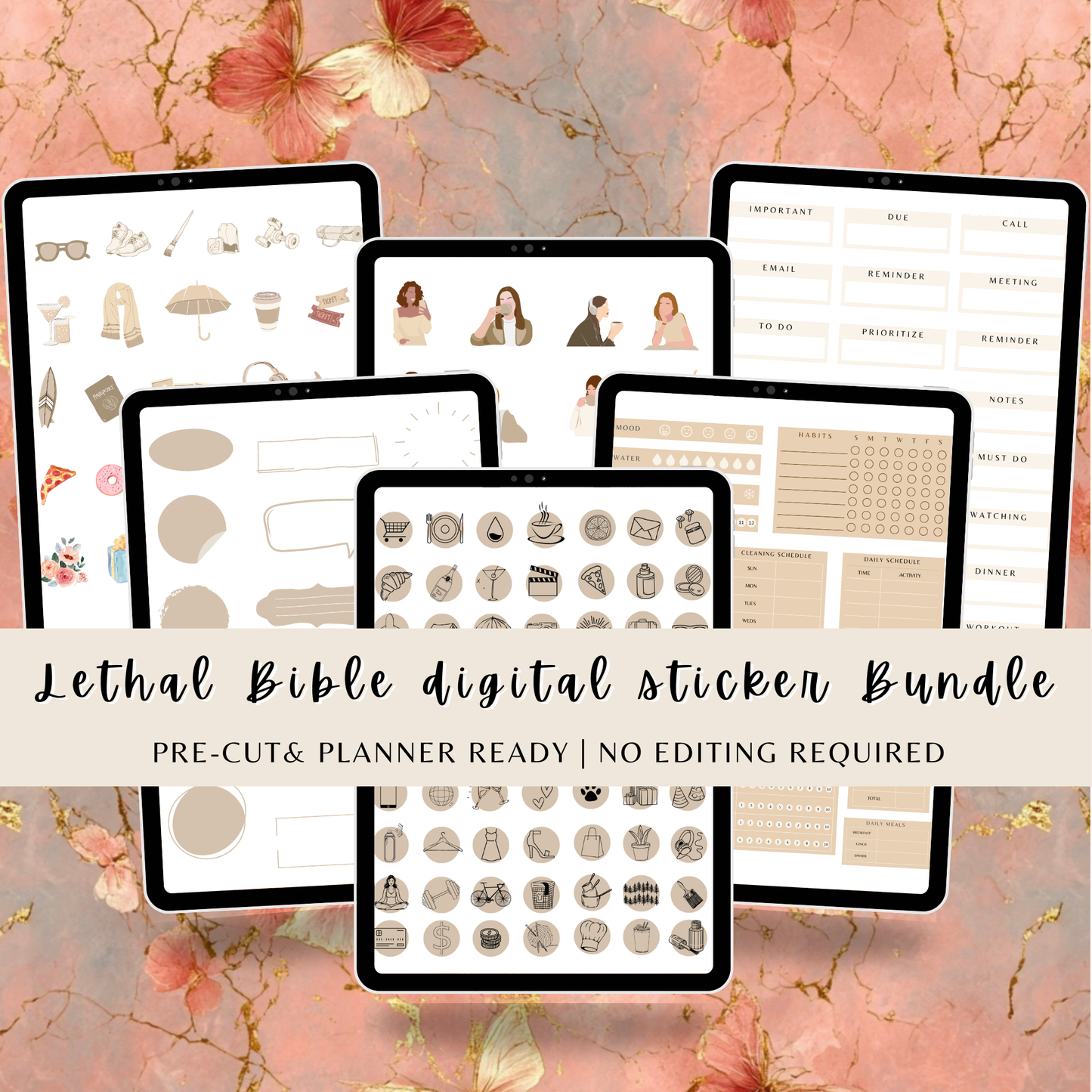 Neutral Colors Sticker Pack