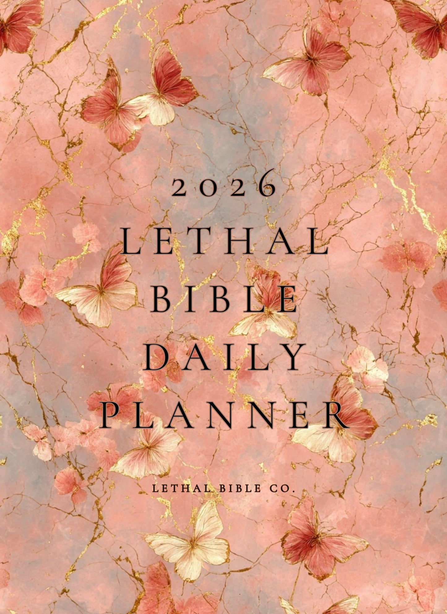 2026 Lethal Bible Planner+ Sticker Book Bundle