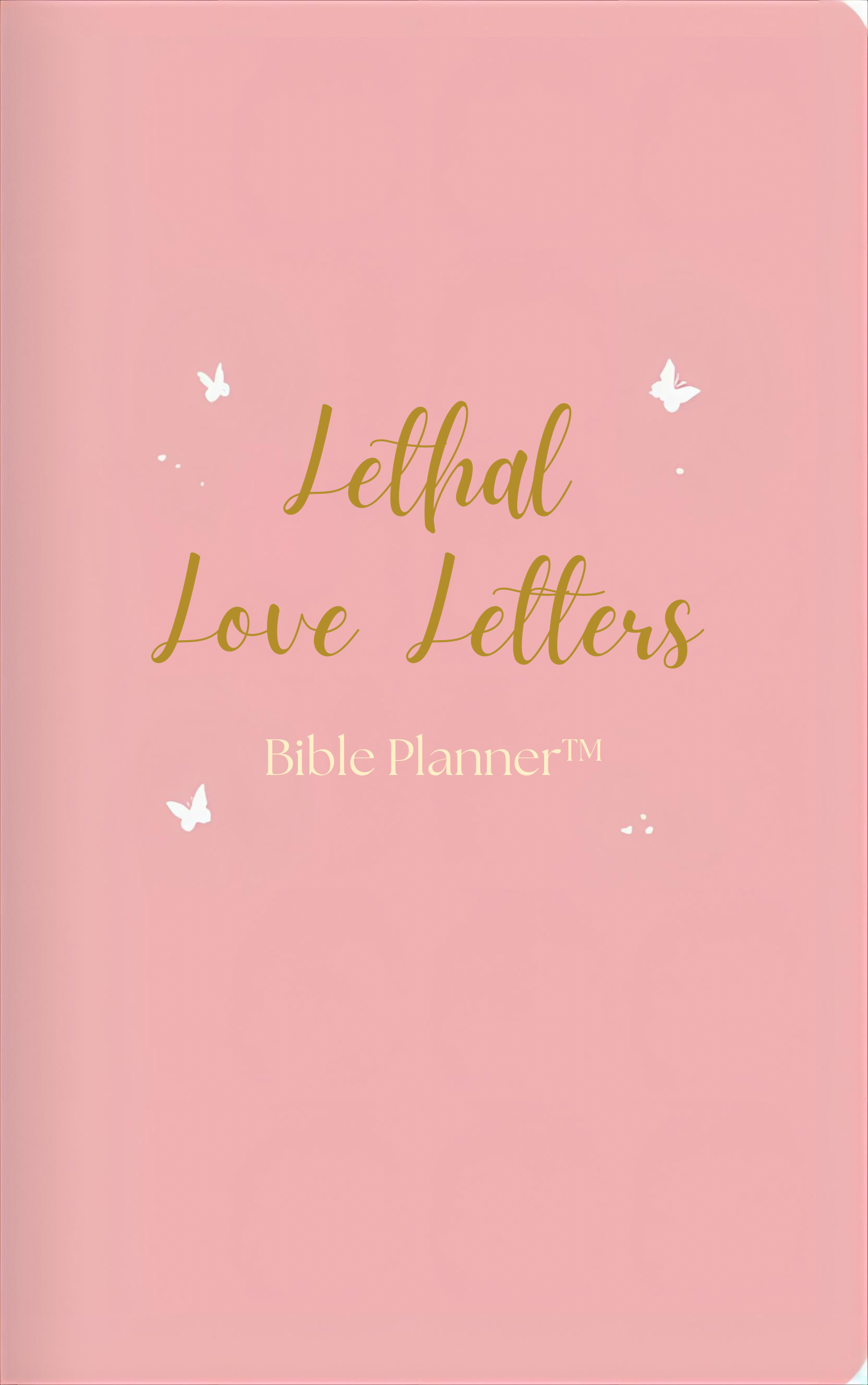 Lethal Love Letters Bible Planner + Sticker Notebook